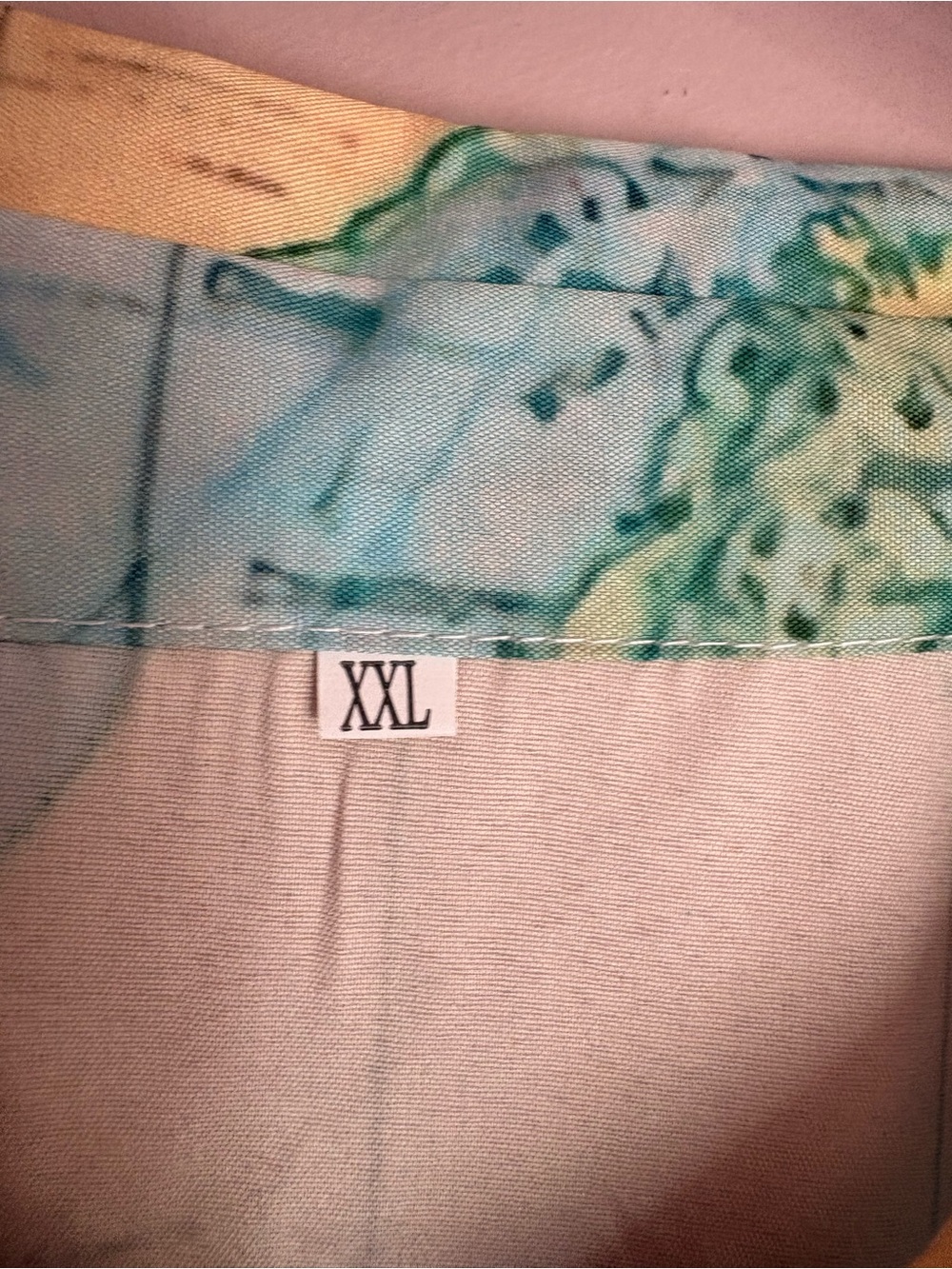 Map Print Button-Up Shirt - Picture 4 of 5